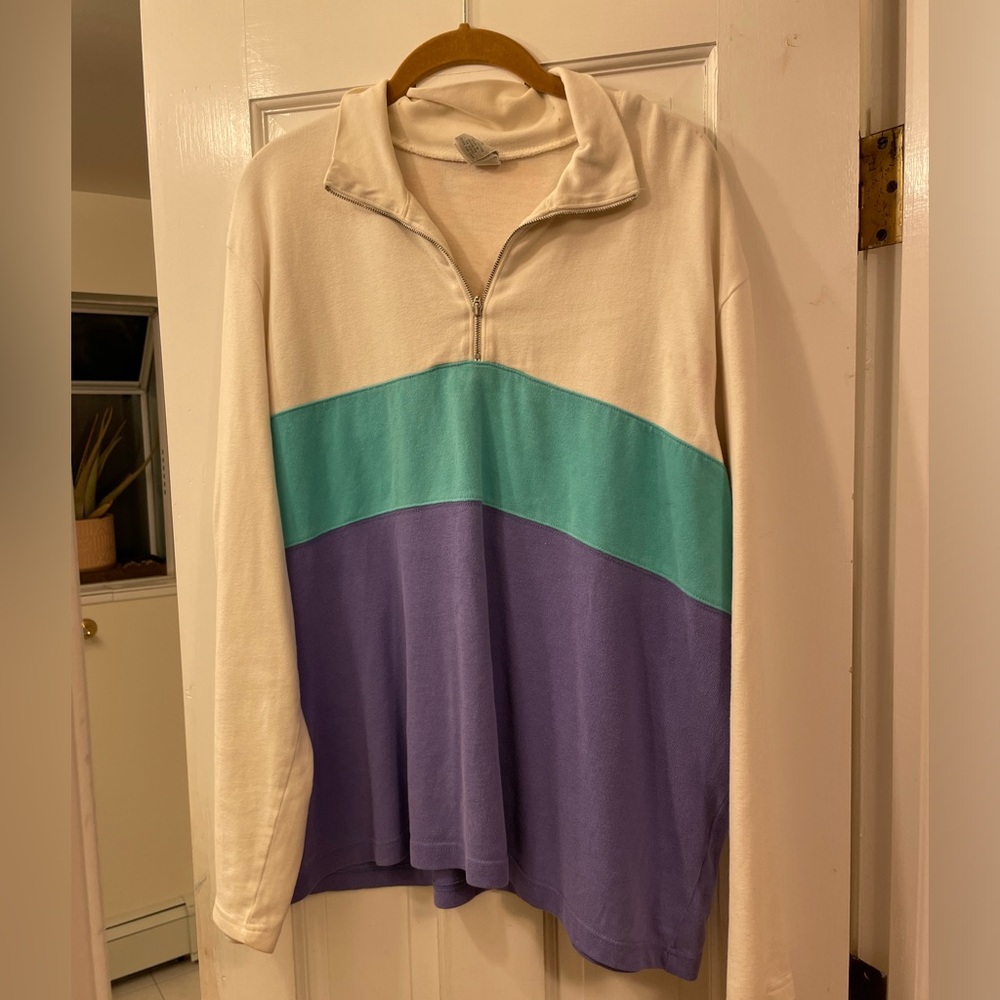 Lands’ End quarter zip